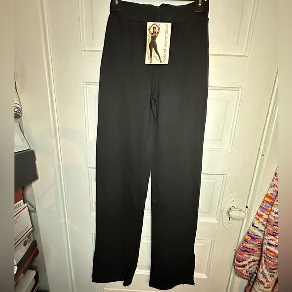 naked wardrobe Pants - NWTs naked wardrobe Flared Leggings w/ Raw Hem